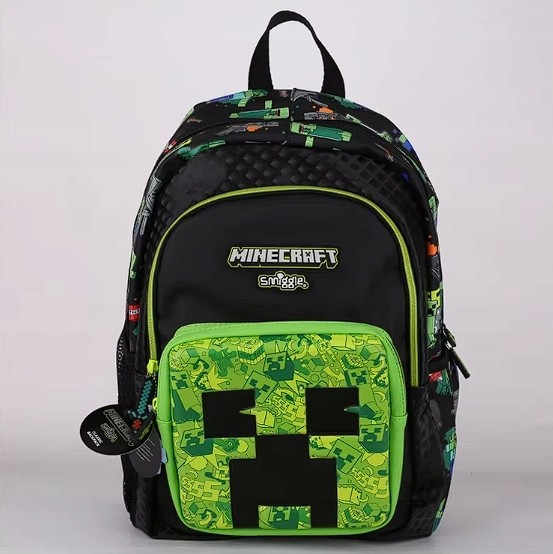 Smiggle Batoh s Motívom Creepera z Minecraft - Trvácny a Štýlový